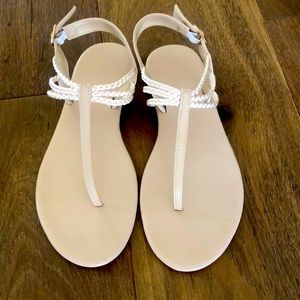 Sandals size 7.  Worn once.  Perfect condition.